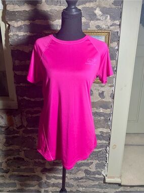 Vineyard Vines Women’s Performance Short-Sleeve Top - Hot Pink size S